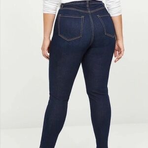 Lane Bryant Flex magic Waist Band Curvy Fit high rise skinny jeans